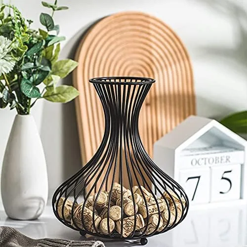 Wire Wine Cork Holder Display
