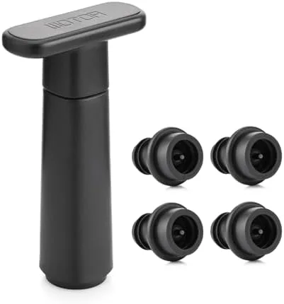 Wine Preservation Vacuum Stopper Set