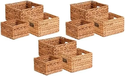 Store Food in Baskets That Look Like Decor Instead of a Bin That Reads as Storage